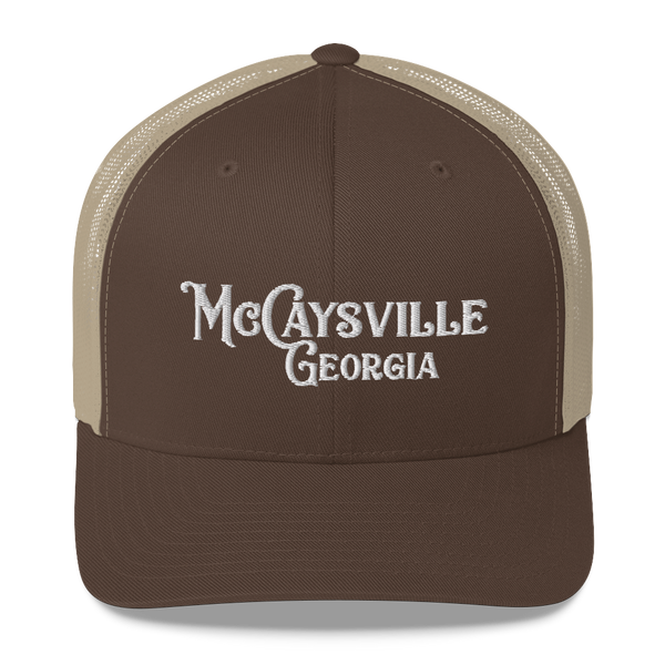 McCaysville - Trucker Cap (White Thread)