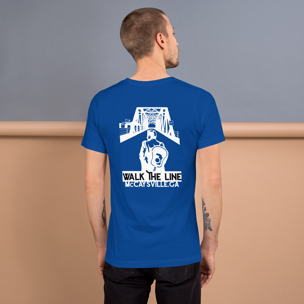 Walk The Line - Short-Sleeve Unisex T-Shirt – McCaysville Business
