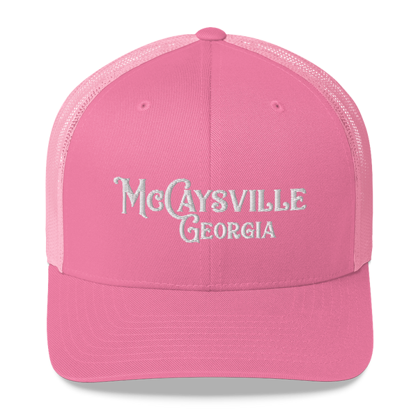 McCaysville - Trucker Cap (White Thread)