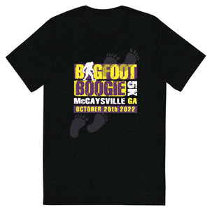 2022 Bigfoot Boogie 5K - Short sleeve t-shirt